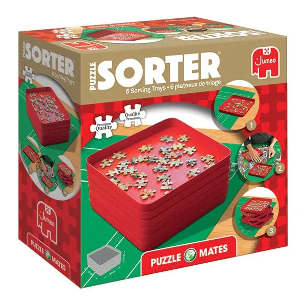 Puzzle Sorters - 6 plateaux de triage