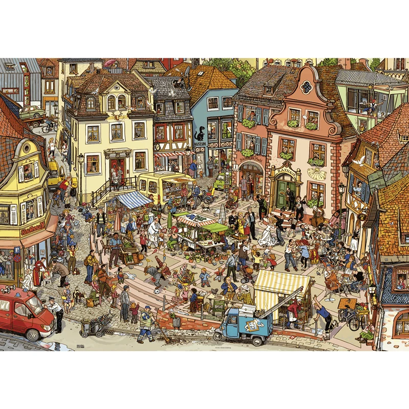 Market Place, Goebel & Knorr (1000 pcs)