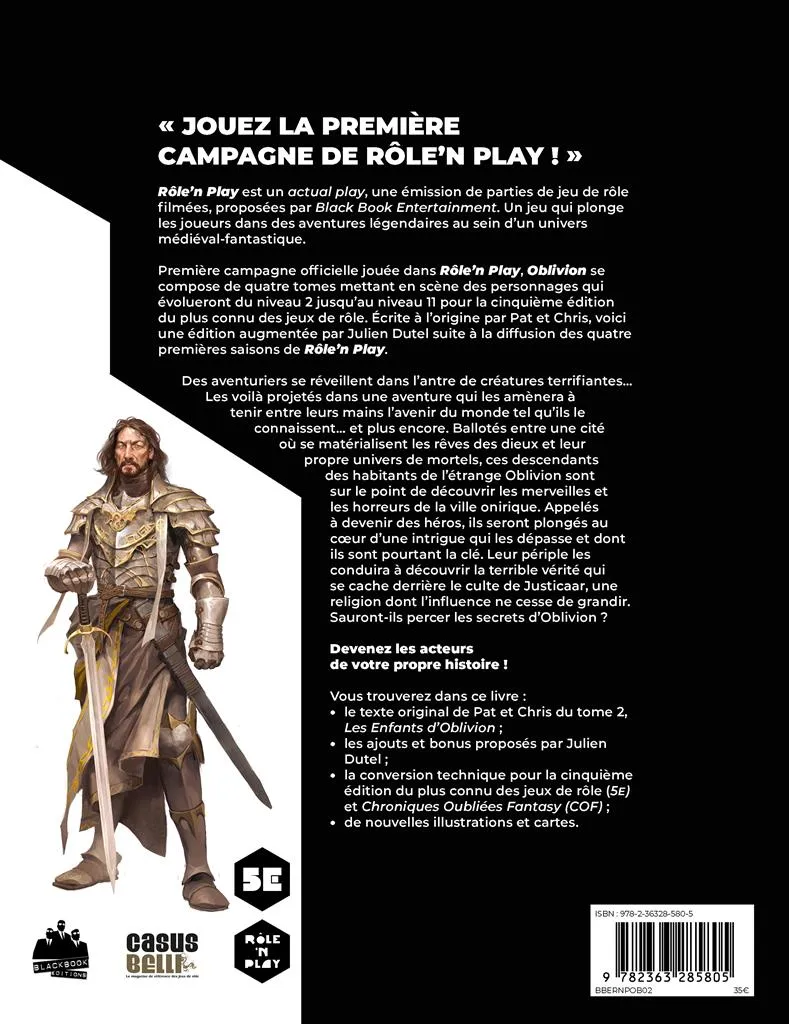 Rôle'n Play : Oblivion 2 - Les enfants d'Oblivion