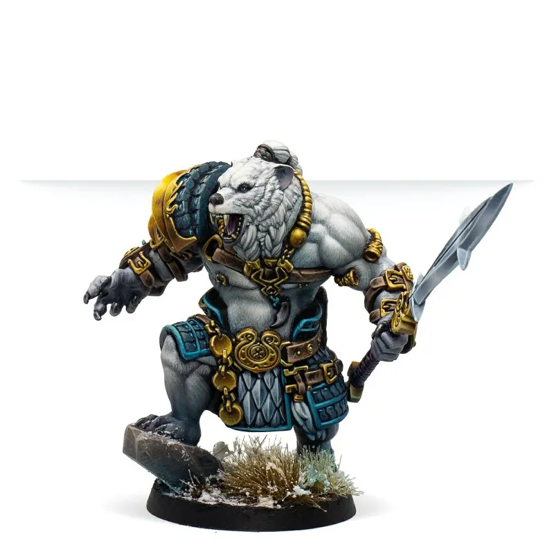 Warcrow - Ahlwardt Ice Bear - Figurine Exclusive Préco !