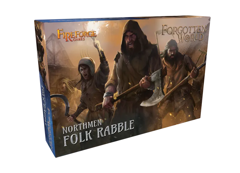 Fireforge - Folk Rabble (18 figurines de villageois)