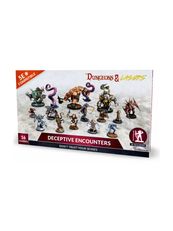 Dungeons & Lasers - Figurines - Deuslair - Deceptive Encounters