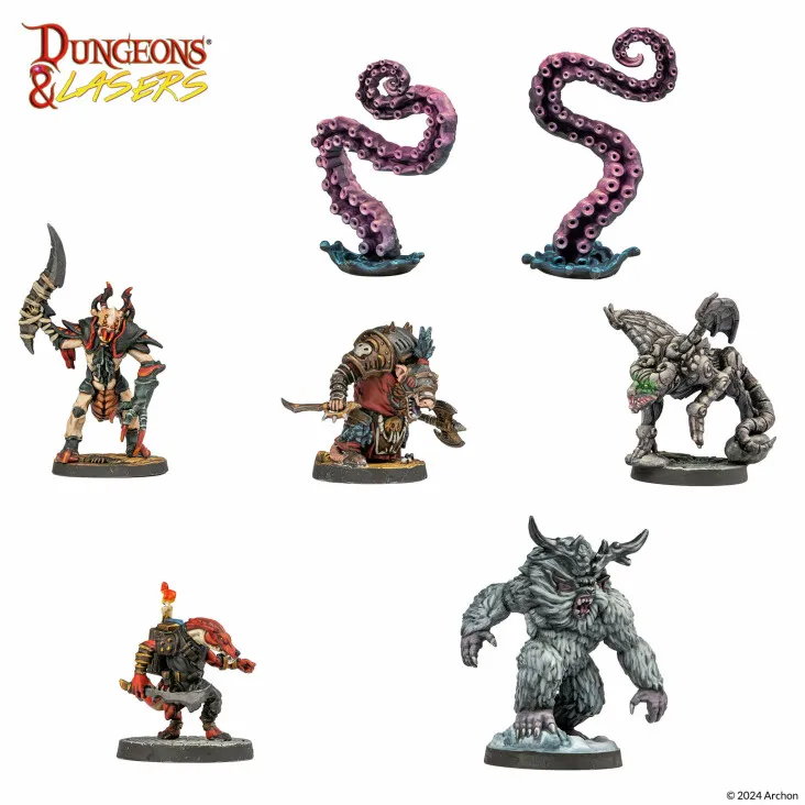 Dungeons & Lasers - Figurines - Deuslair - Deceptive Encounters