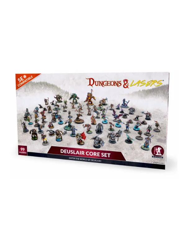 Dungeons & Lasers - Figurines- Deuslair - Core set