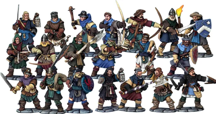 Frostgrave - figurines de Soldats