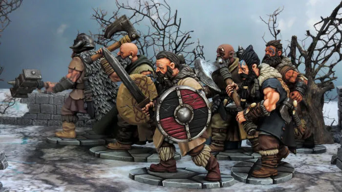 Frostgrave - figurines de Barbares