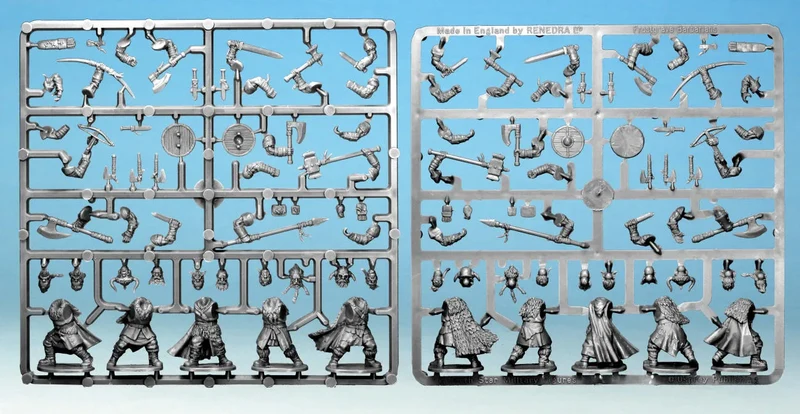 Frostgrave - figurines de Barbares