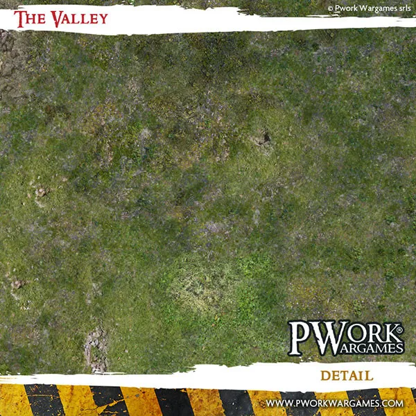 Tapis de jeu néoprène - The Valley - 90x90 cm