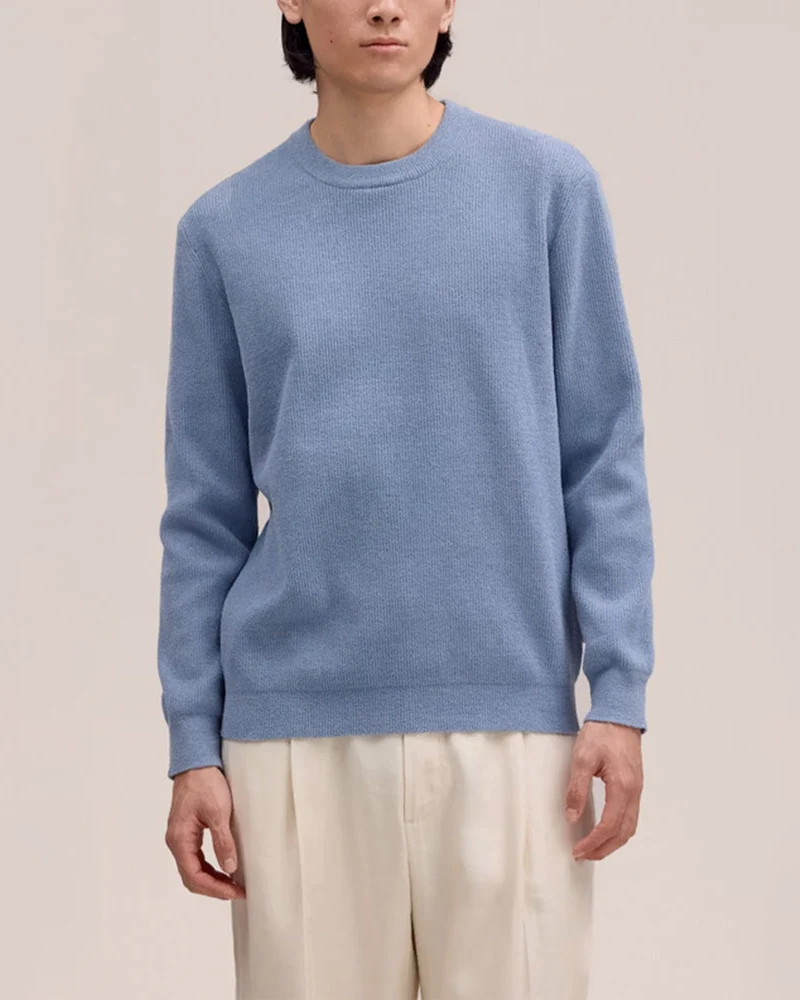 Nn07 - Pull Danny 6429 - Bleu Stone