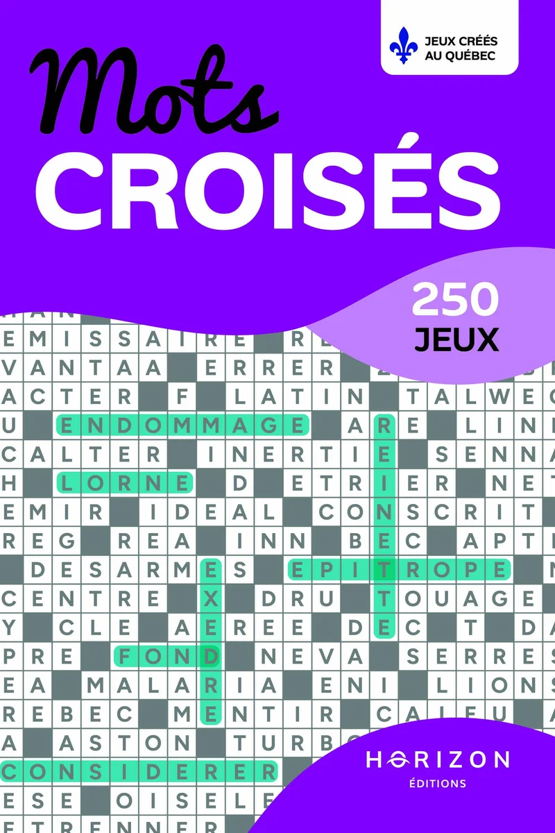 Mots croisés 250 jeux