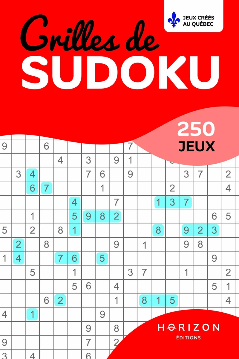 Grilles de sudoku 250 jeux