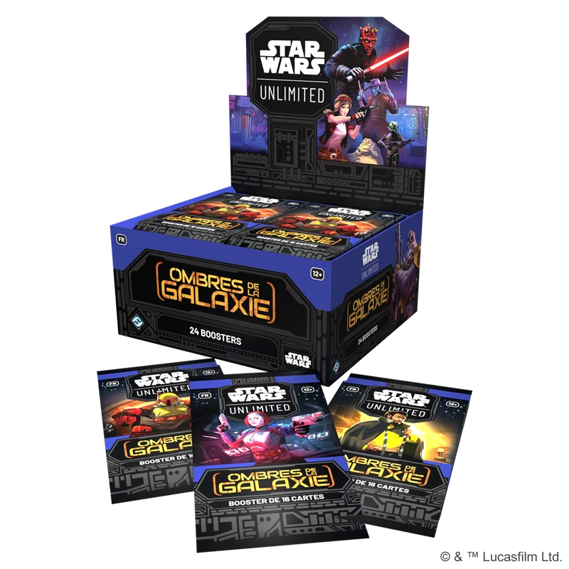 Star Wars Unlimited - OMBRES DE LA GALAXIE - Booster VF