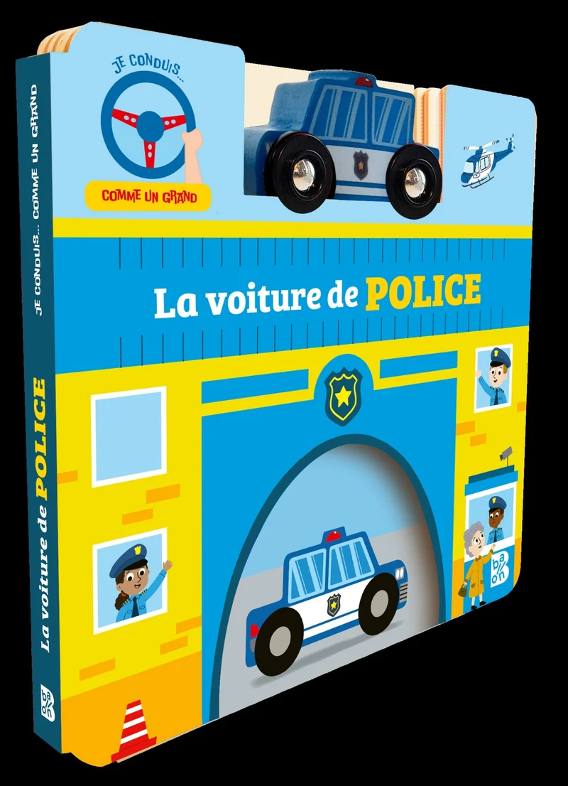 Le voiture de police Je conduis comme un grand