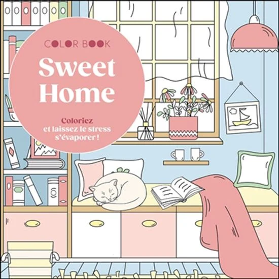 Sweet Home coloriez et laissez le stress