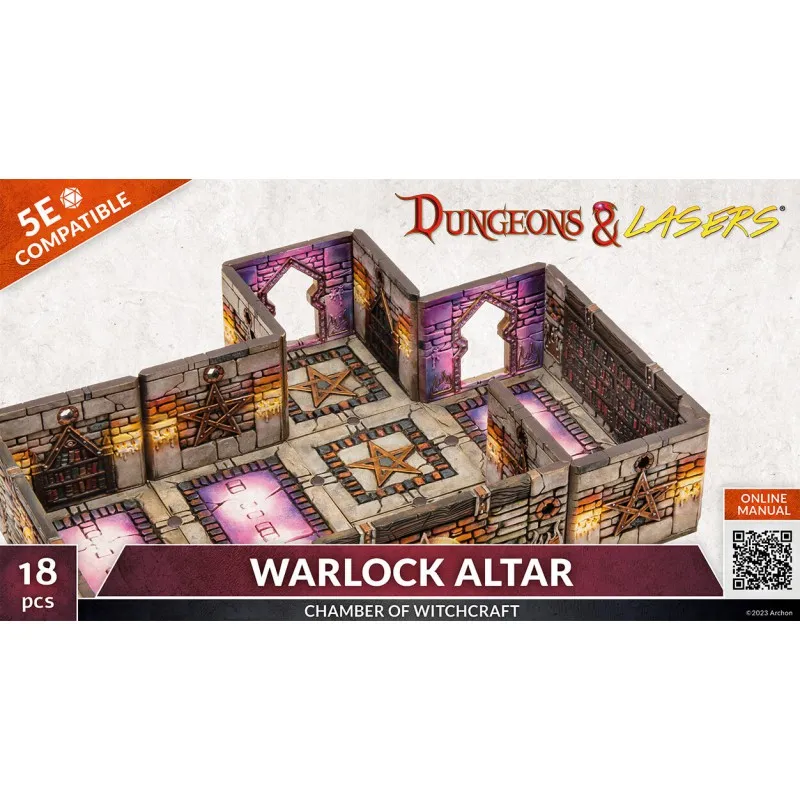 Dungeons & Lasers - Décors - Warlock altar (l'autel du sorcier)