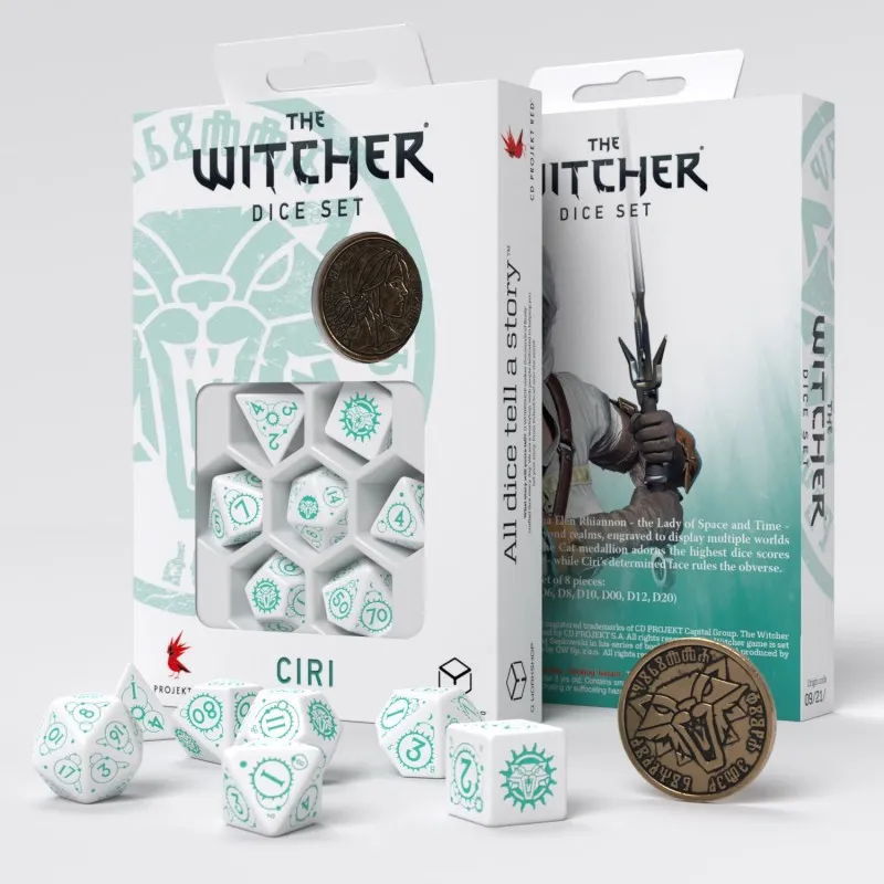 Set de dés The Witcher - Ciri, le droit de surprise