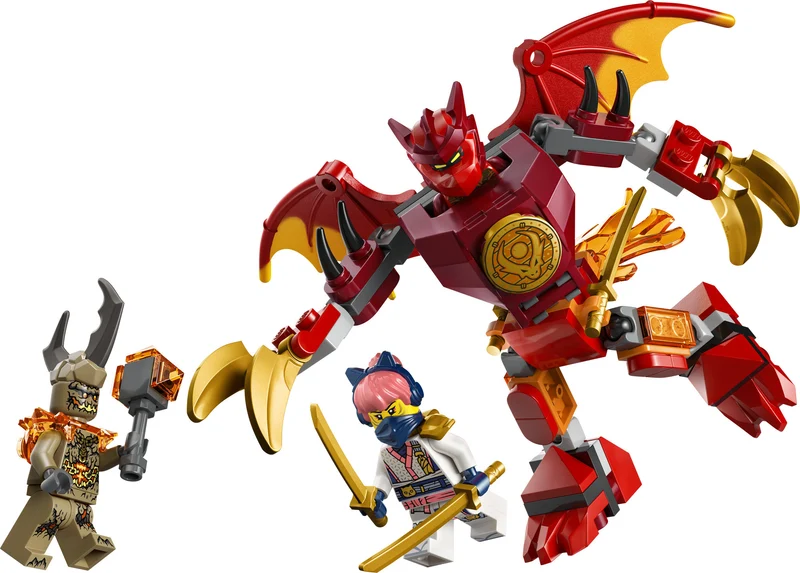 Ensemble de combat : le robot dragon de Kai
