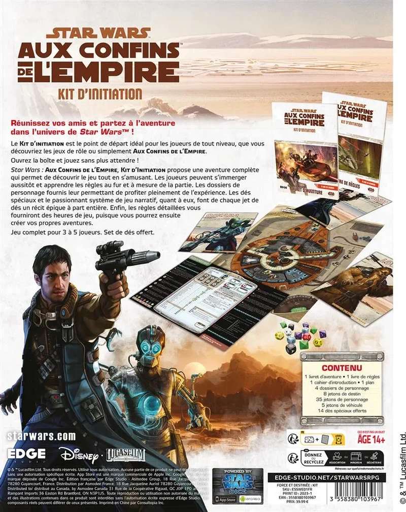 Star Wars Aux Confins de l'Empire - Kit d'initiation