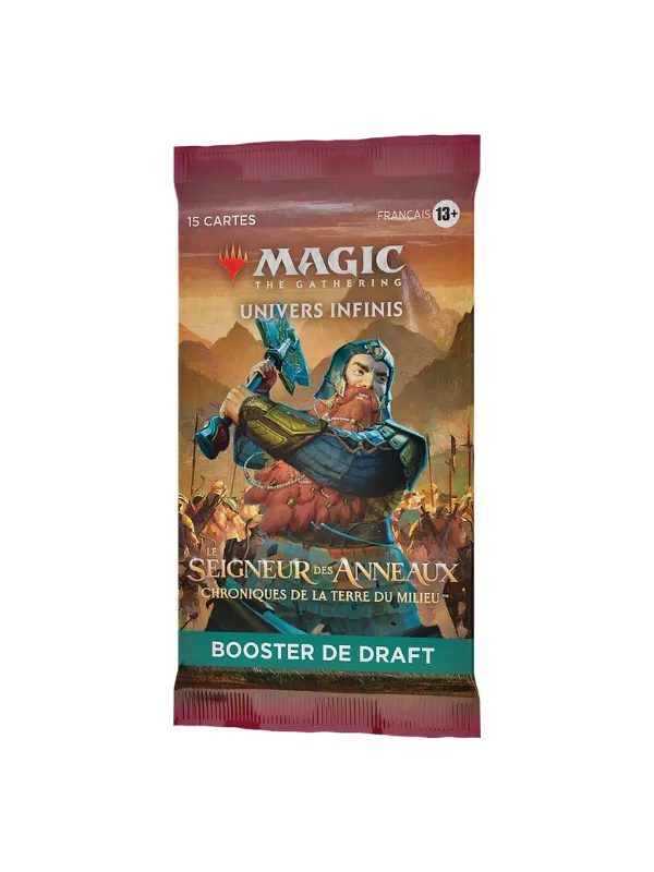 Booster de draft - Le seigneur des anneaux : Chroniques de la terre du milieu