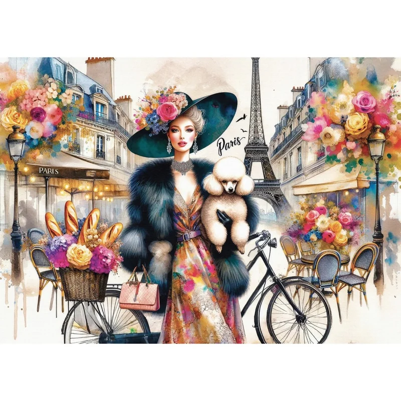 Eiffel elegance duo, 1000 pièces