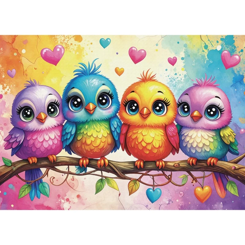 Tweeting in harmony, 1000 pièces