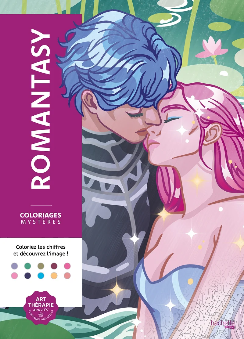 Coloriages mystères Romantasy