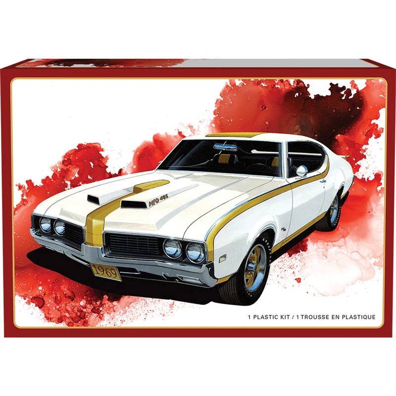 Modèle à coller 69 hurst oldsmobile cutlass 1/25