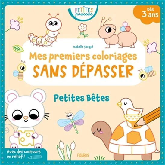 Petites bêtes Coloriages sans dépasser