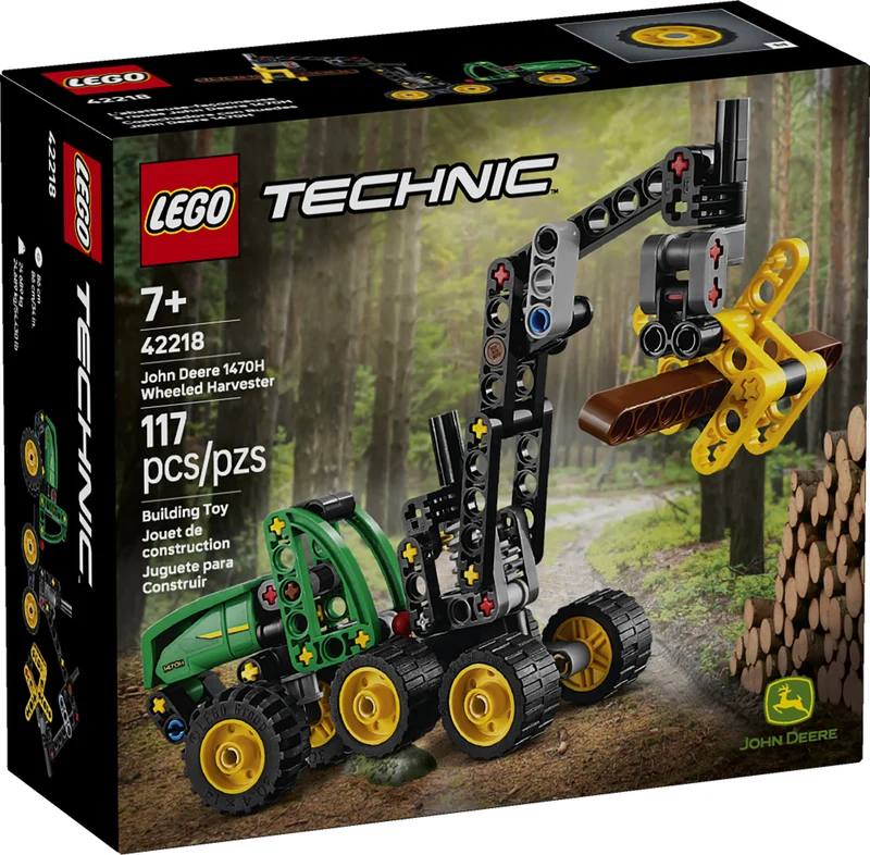 L’abatteuse-façonneuse à roues John Deere 1470H
