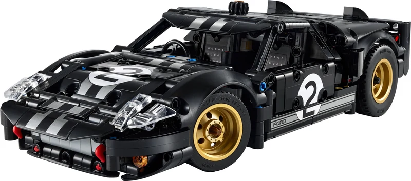 La voiture de course Ford GT40 MKII 1966