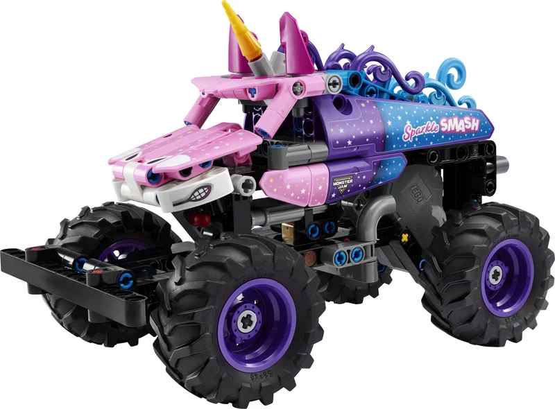 Monster Jam™ Sparkle Smash™ à rétrofriction