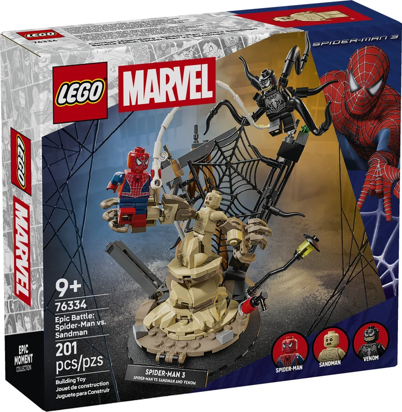 Combat légendaire : Spider-Man contre Sandman
