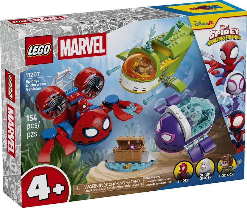 Spidey : Les véhicules sous-marins