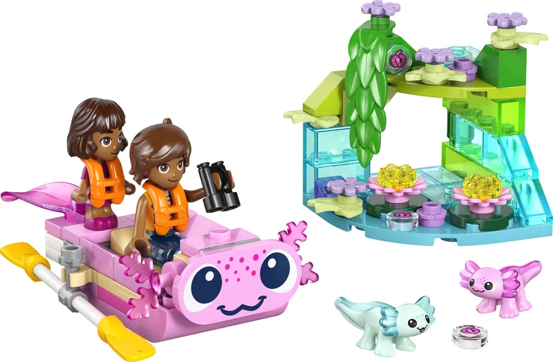 Le bateau d’aventure axolotl