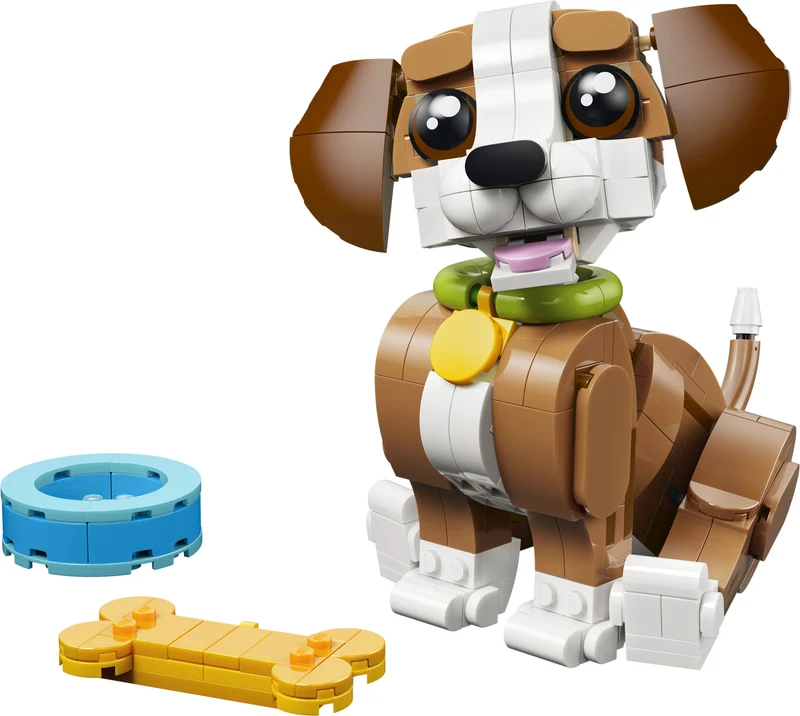 Les animaux mignons : le chiot joueur