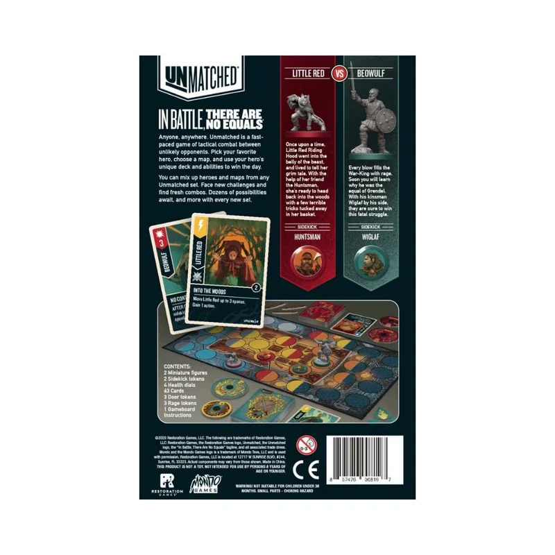 Unmatched : Little Red Riding Hood Vs. Beowulf (EN)