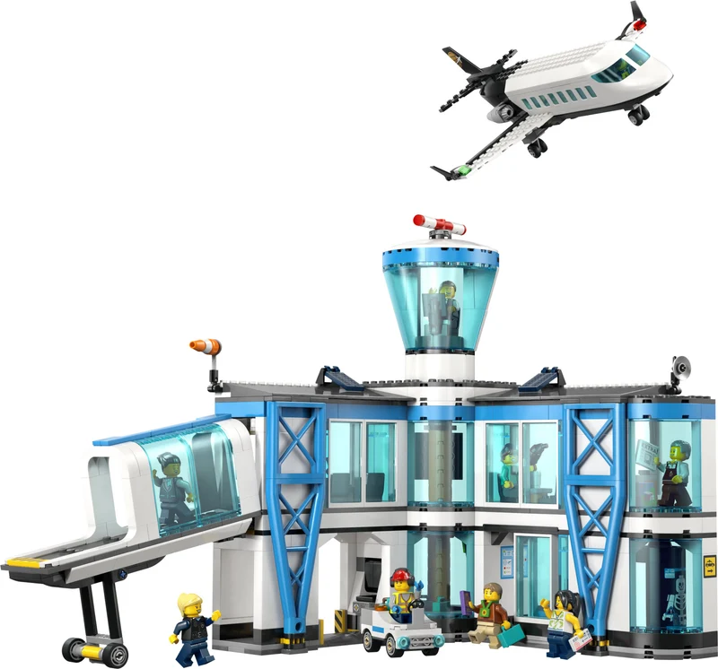 L’aéroport avec avion