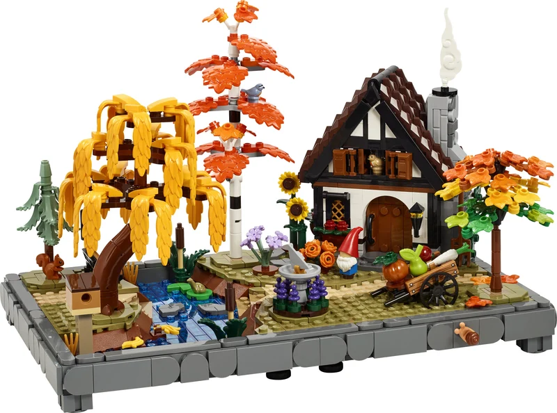 Le jardin du chalet d’automne