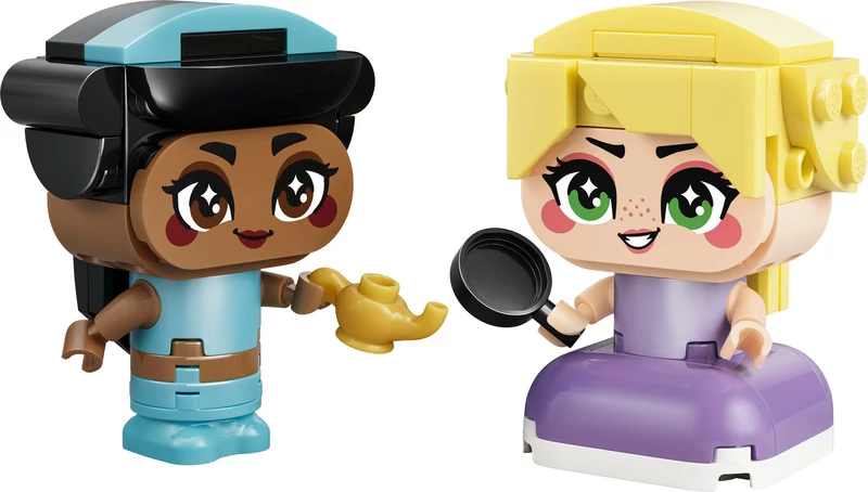 Jasmine et Raiponce miniatures