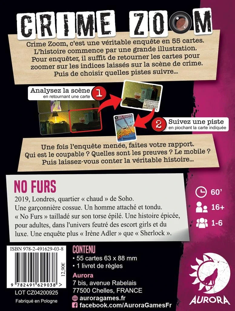 Crime Zoom - No Furs