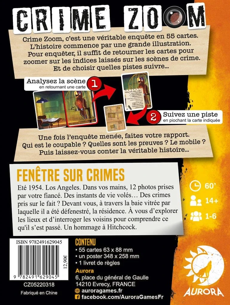Crime Zoom - Fenêtre sur crime
