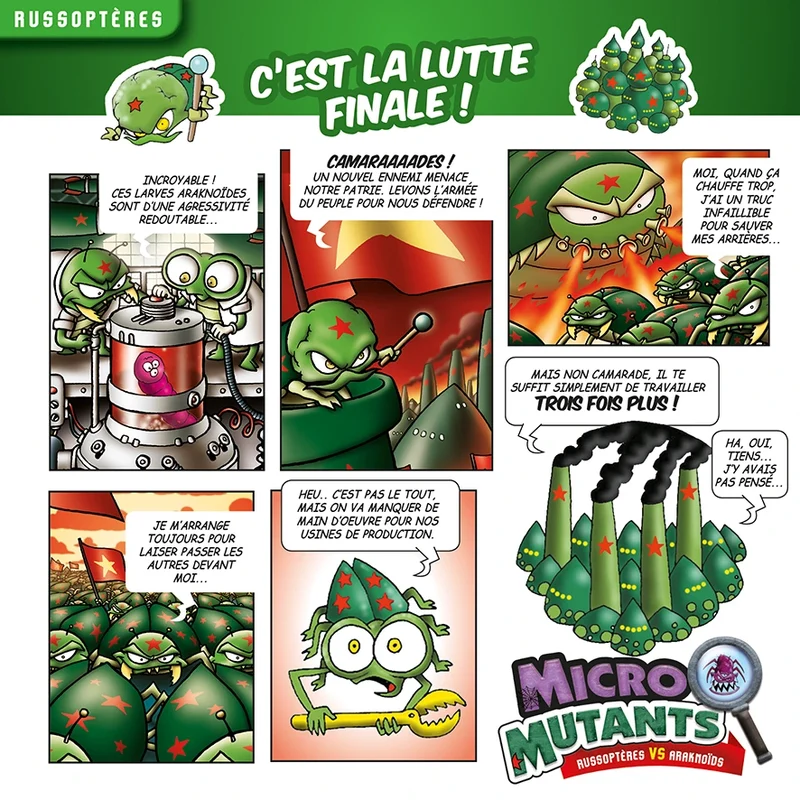 Micro Mutants - Russoptères VS Araknoïdes