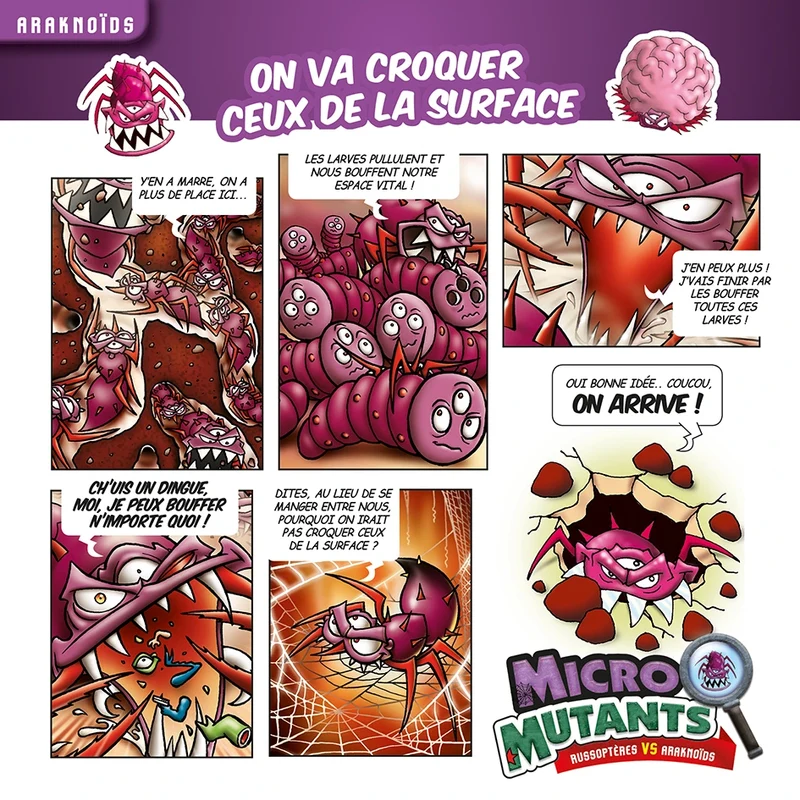 Micro Mutants - Russoptères VS Araknoïdes