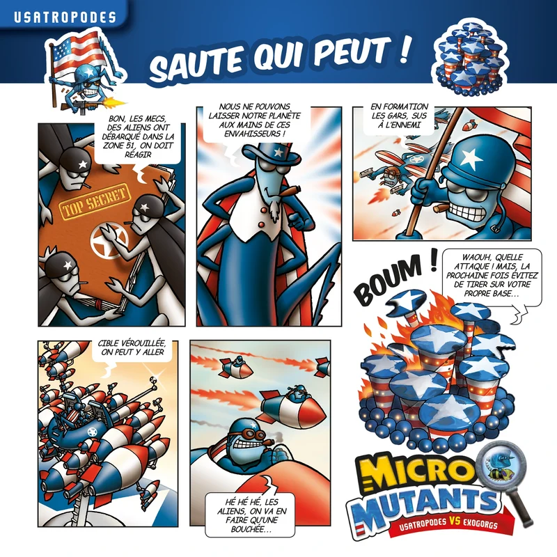 Micro Mutants - Usatropodes VS Exoborgs