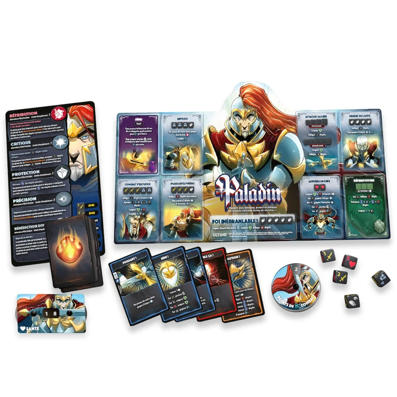 Dice Throne S1 - Moine vs Paladin