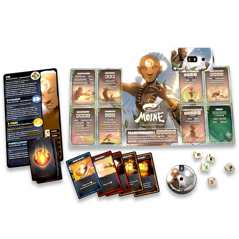 Dice Throne S1 - Moine vs Paladin