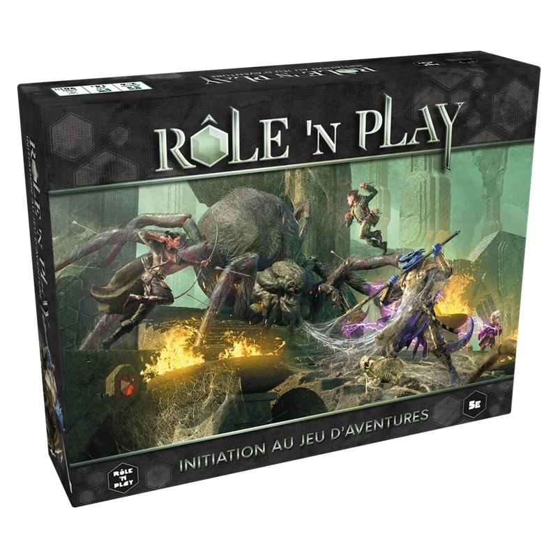 Rôle'n Play - Boîte d'initiation au JDR Role'n Play