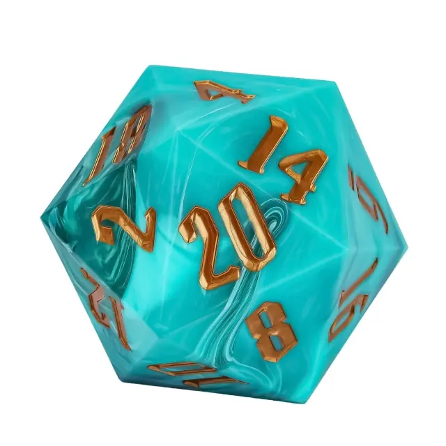 Dé 55mm D20: Fancy Schmancy