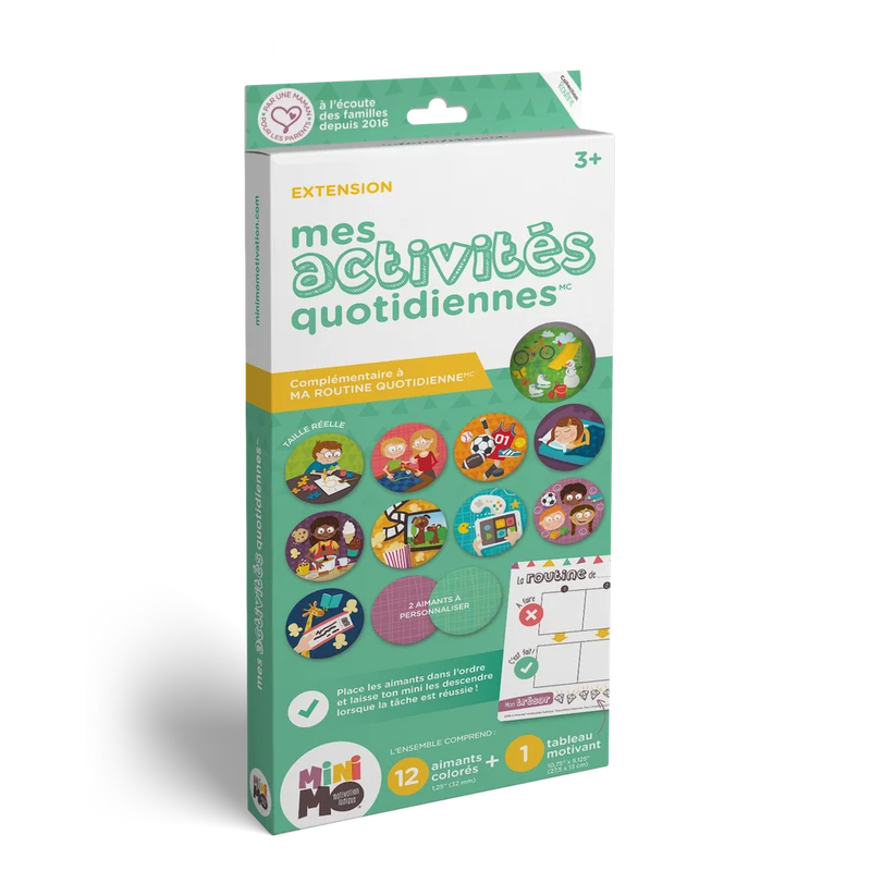 Minimo Mes activités quotidiennes