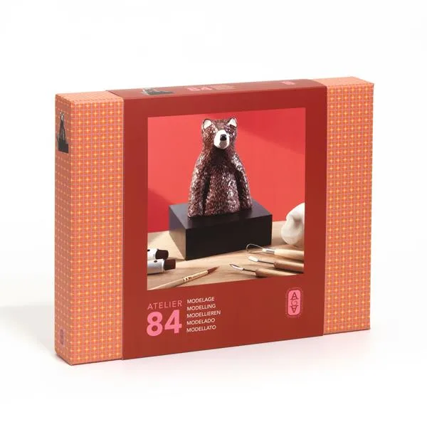 Atelier 84, modelage - Ours